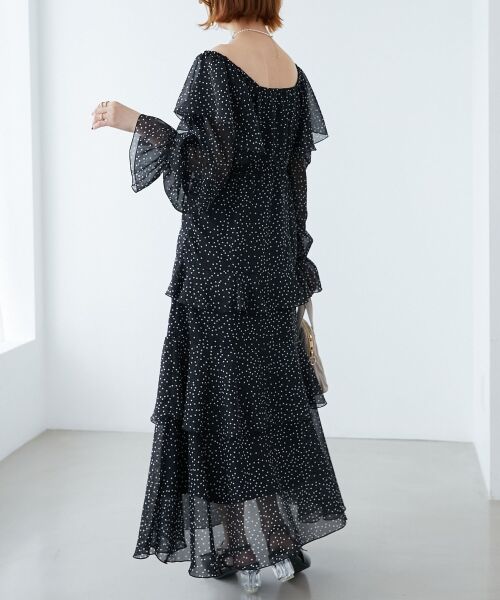 MAJESTIC LEGON / マジェスティックレゴン ロング・マキシ丈ワンピース | エアリーフリルロングワンピース | 詳細28