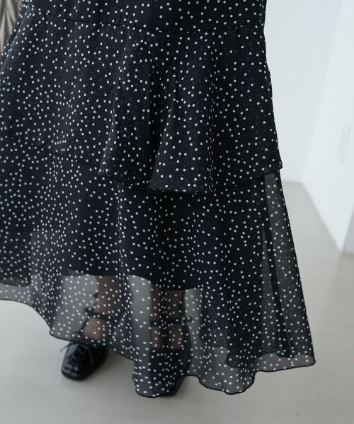 MAJESTIC LEGON / マジェスティックレゴン ロング・マキシ丈ワンピース | エアリーフリルロングワンピース | 詳細30