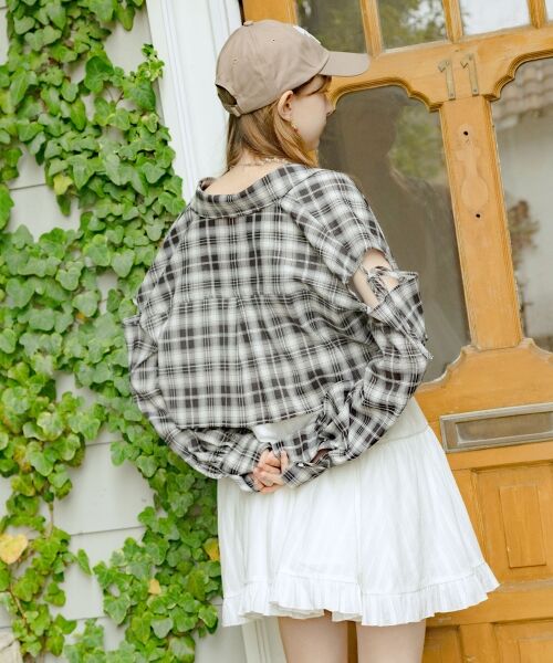 MAJESTIC LEGON / マジェスティックレゴン ロング・マキシ丈ワンピース | レースアップフレアキャミワンピ | 詳細25