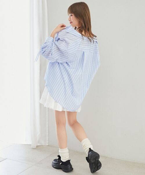 MAJESTIC LEGON / マジェスティックレゴン ロング・マキシ丈ワンピース | レースアップフレアキャミワンピ | 詳細29