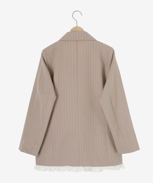 MAJESTIC LEGON / マジェスティックレゴン その他アウター | バイカラーフリルトリムジャケット | 詳細21