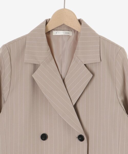 MAJESTIC LEGON / マジェスティックレゴン その他アウター | バイカラーフリルトリムジャケット | 詳細22