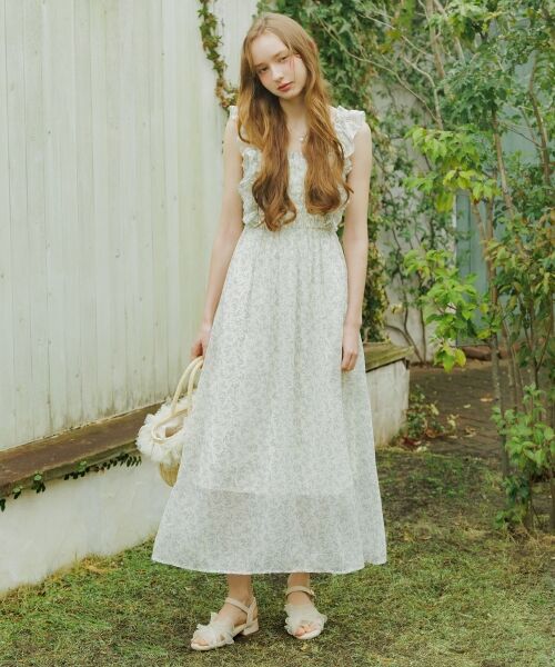 MAJESTIC LEGON / マジェスティックレゴン サンダル | シアーフリルサンダル | 詳細10