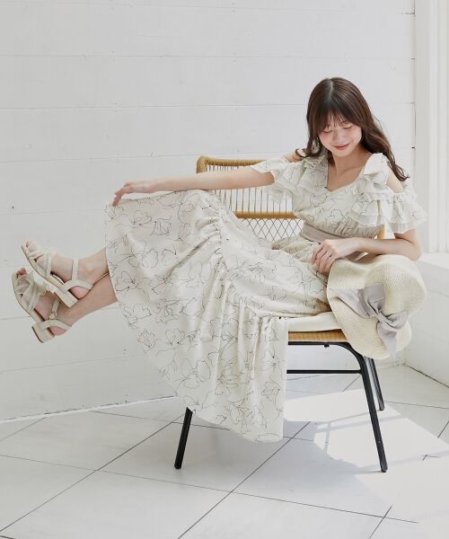 MAJESTIC LEGON / マジェスティックレゴン サンダル | シアーフリルサンダル | 詳細11