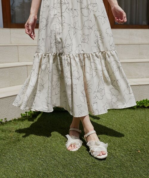 MAJESTIC LEGON / マジェスティックレゴン サンダル | シアーフリルサンダル | 詳細12