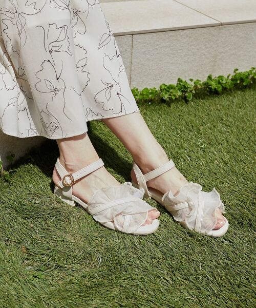 MAJESTIC LEGON / マジェスティックレゴン サンダル | シアーフリルサンダル | 詳細14
