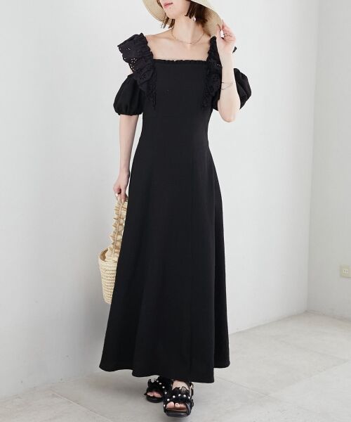 MAJESTIC LEGON / マジェスティックレゴン サンダル | パールシアーフリルサンダル | 詳細14