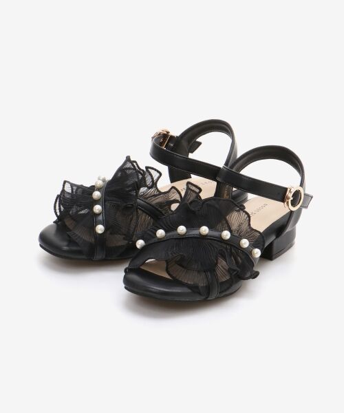 MAJESTIC LEGON / マジェスティックレゴン サンダル | パールシアーフリルサンダル | 詳細23