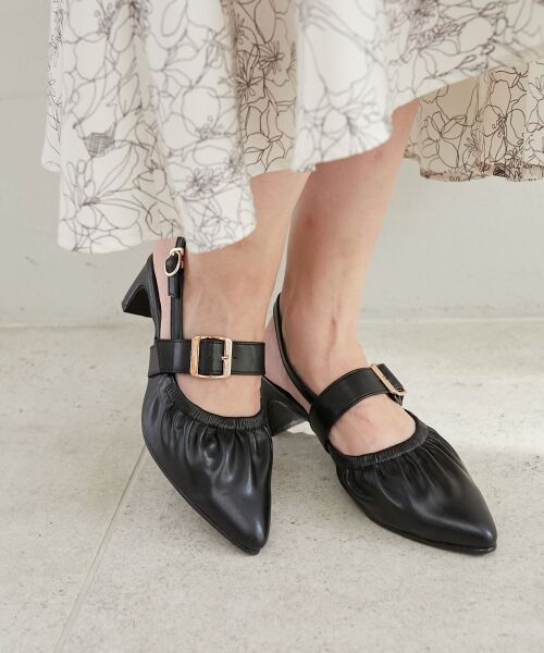 MAJESTIC LEGON / マジェスティックレゴン サンダル | ふかふかフィットギャザーミュール | 詳細10