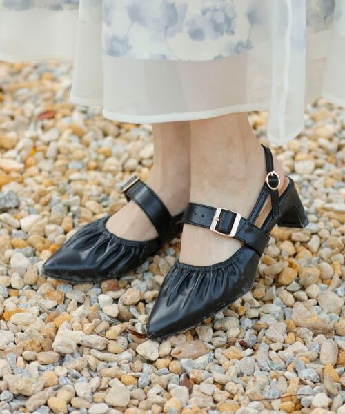 MAJESTIC LEGON / マジェスティックレゴン サンダル | ふかふかフィットギャザーミュール | 詳細11