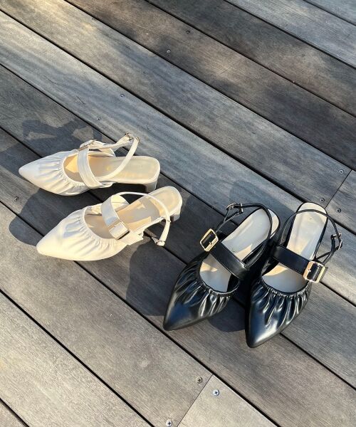 MAJESTIC LEGON / マジェスティックレゴン サンダル | ふかふかフィットギャザーミュール | 詳細14