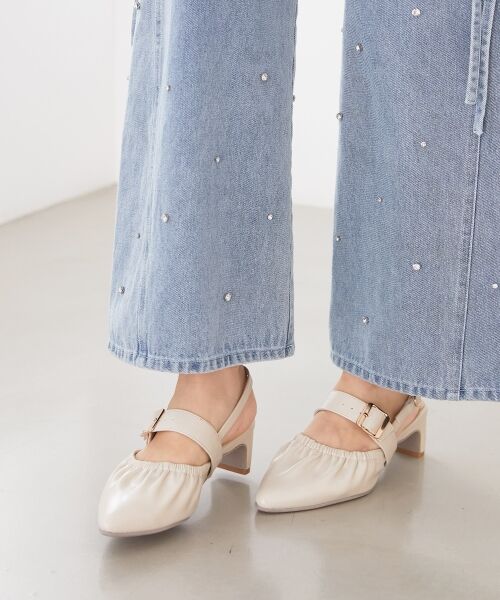 MAJESTIC LEGON / マジェスティックレゴン サンダル | ふかふかフィットギャザーミュール | 詳細2