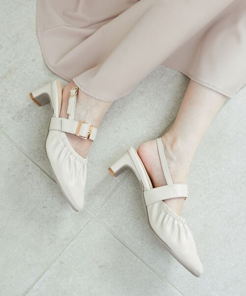 MAJESTIC LEGON / マジェスティックレゴン サンダル | ふかふかフィットギャザーミュール | 詳細4