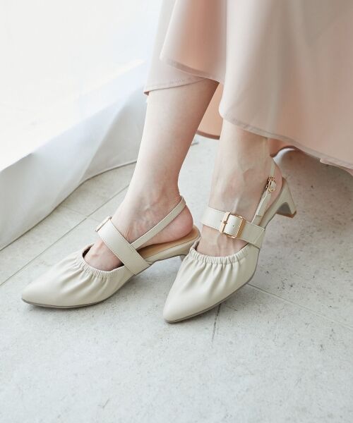 MAJESTIC LEGON / マジェスティックレゴン サンダル | ふかふかフィットギャザーミュール | 詳細7