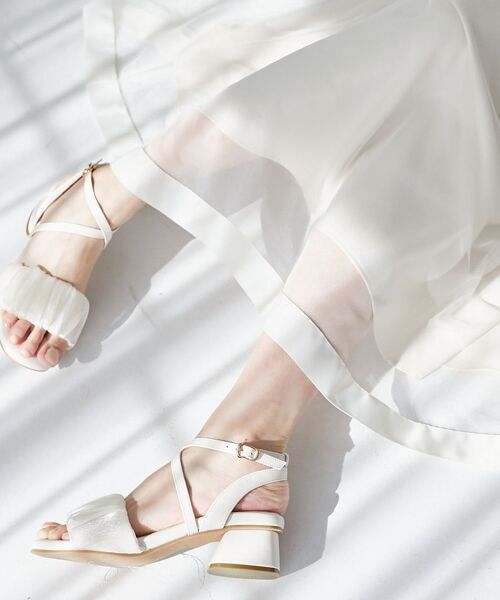 MAJESTIC LEGON / マジェスティックレゴン サンダル | シアーギャザーサンダル | 詳細6