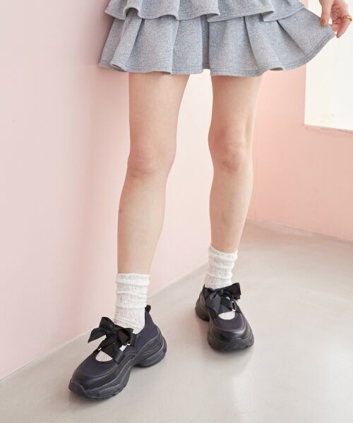 MAJESTIC LEGON / マジェスティックレゴン スニーカー | ベルクロリボンスニーカー | 詳細14