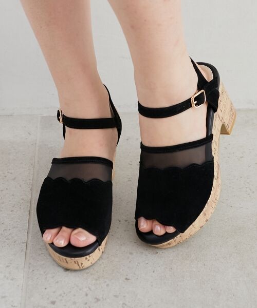 MAJESTIC LEGON / マジェスティックレゴン サンダル | スカラップシアーサンダル | 詳細14