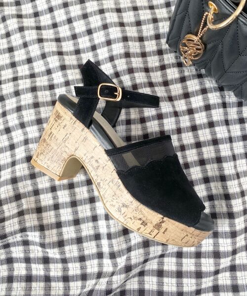 MAJESTIC LEGON / マジェスティックレゴン サンダル | スカラップシアーサンダル | 詳細19