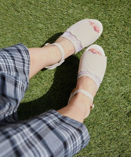 MAJESTIC LEGON / マジェスティックレゴン サンダル | スカラップシアーサンダル | 詳細5