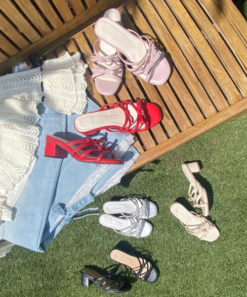 MAJESTIC LEGON / マジェスティックレゴン サンダル | ◇ダブルリボンサンダル | 詳細14