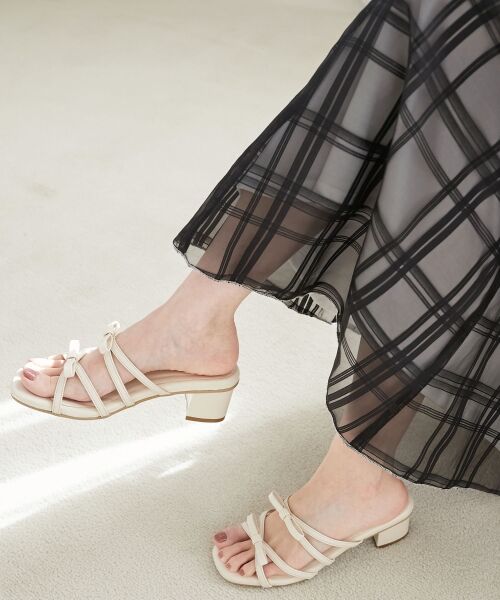 MAJESTIC LEGON / マジェスティックレゴン サンダル | ◇ダブルリボンサンダル | 詳細22