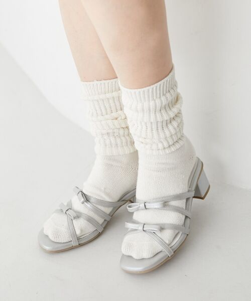 MAJESTIC LEGON / マジェスティックレゴン サンダル | ◇ダブルリボンサンダル | 詳細29