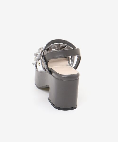 MAJESTIC LEGON / マジェスティックレゴン サンダル | シアービジュー厚底サンダル | 詳細30