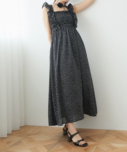 MAJESTIC LEGON / マジェスティックレゴン サンダル | クリアビジューヒールリボンサンダル | 詳細14