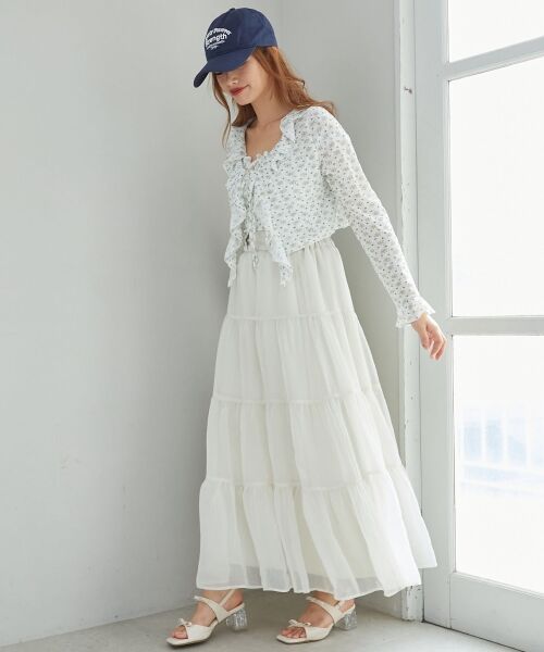 MAJESTIC LEGON / マジェスティックレゴン サンダル | クリアビジューヒールリボンサンダル | 詳細2