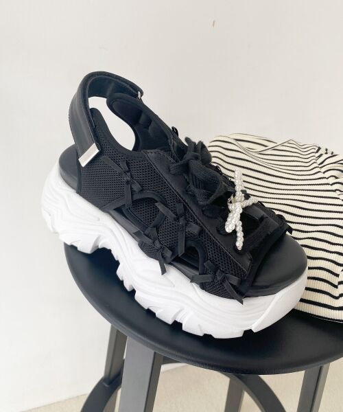 MAJESTIC LEGON / マジェスティックレゴン サンダル | 2WAYデコリボンスポサン | 詳細15