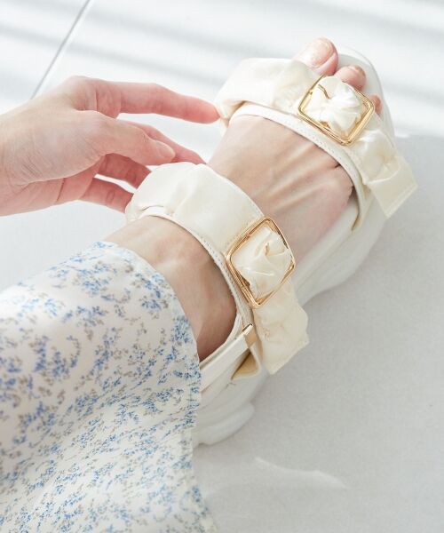 MAJESTIC LEGON / マジェスティックレゴン サンダル | ジェリーソールギャザースポサン | 詳細14