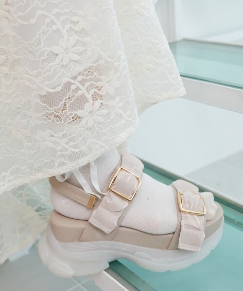 MAJESTIC LEGON / マジェスティックレゴン サンダル | ジェリーソールギャザースポサン | 詳細20