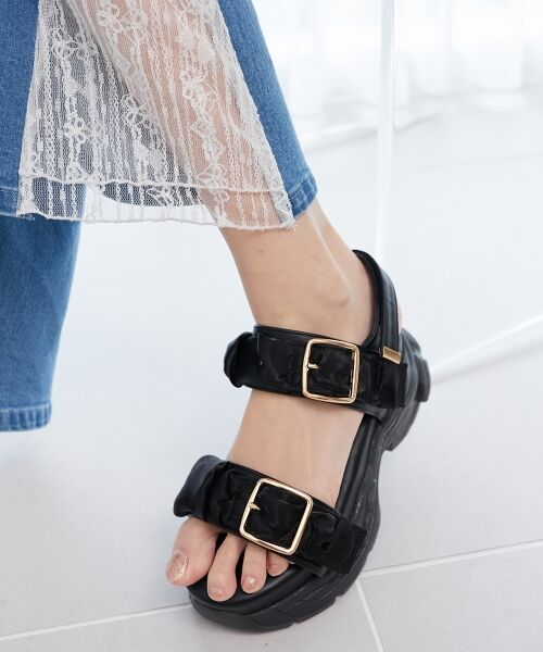 MAJESTIC LEGON / マジェスティックレゴン サンダル | ジェリーソールギャザースポサン | 詳細24