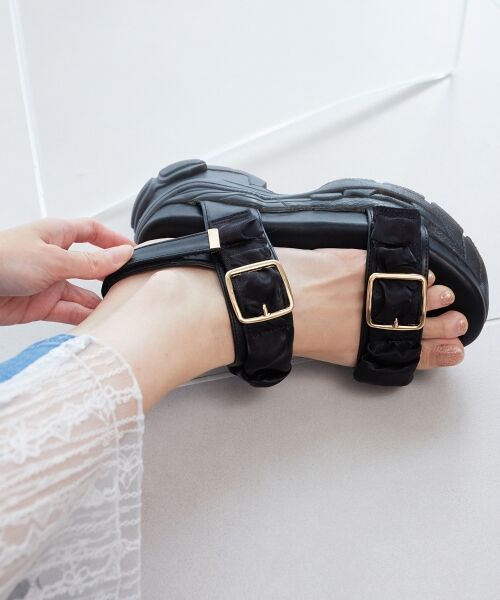 MAJESTIC LEGON / マジェスティックレゴン サンダル | ジェリーソールギャザースポサン | 詳細25