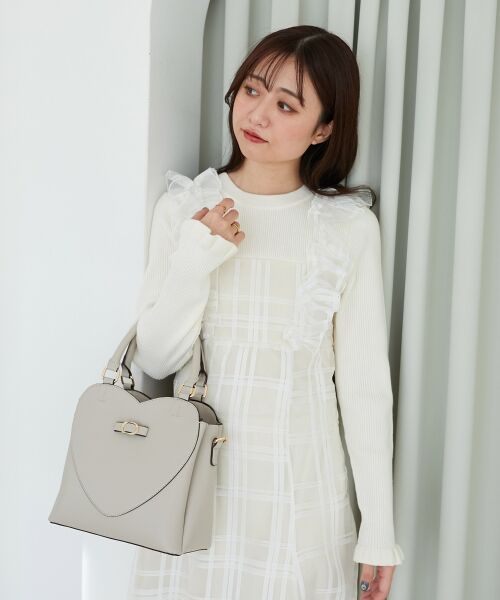 MAJESTIC LEGON / マジェスティックレゴン ショルダーバッグ | ハートリボンショルダーバッグ | 詳細6