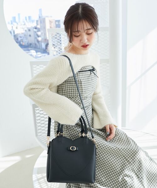 MAJESTIC LEGON / マジェスティックレゴン ショルダーバッグ | ハートリボンショルダーバッグ | 詳細9