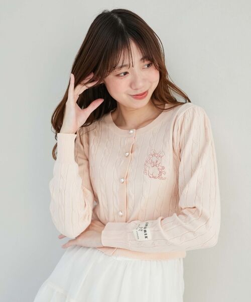 MAJESTIC LEGON / マジェスティックレゴン カーディガン・ボレロ | SWIMMERコラボ ケーブルカーデ | 詳細10