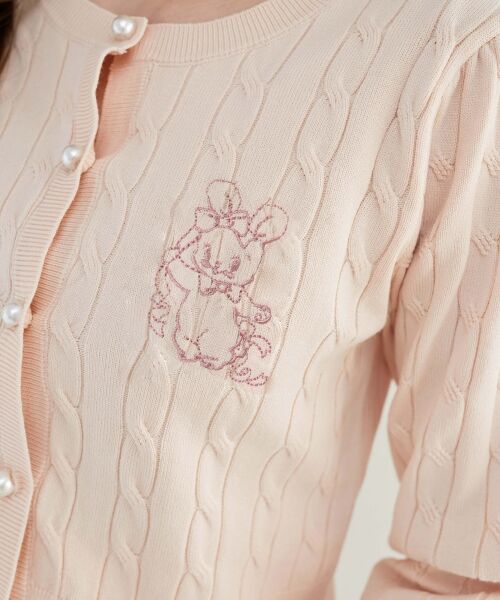 MAJESTIC LEGON / マジェスティックレゴン カーディガン・ボレロ | SWIMMERコラボ ケーブルカーデ | 詳細14