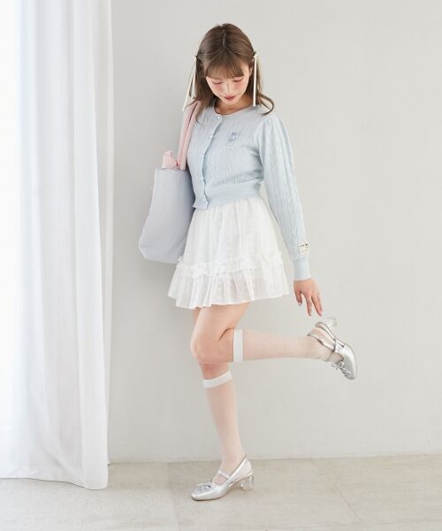 MAJESTIC LEGON / マジェスティックレゴン カーディガン・ボレロ | SWIMMERコラボ ケーブルカーデ | 詳細16