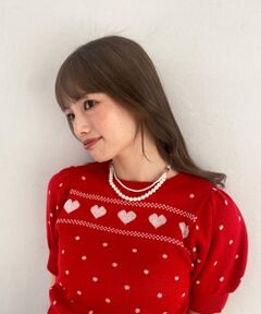 MAJESTIC LEGON / マジェスティックレゴン ネックレス・ペンダント・チョーカー | パールリボンネックレス