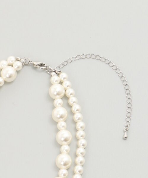 MAJESTIC LEGON / マジェスティックレゴン ネックレス・ペンダント・チョーカー | パールリボンネックレス | 詳細11