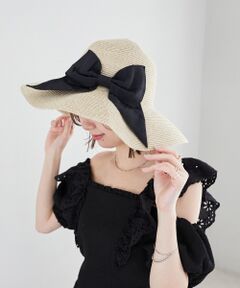 MAJESTIC LEGON / マジェスティックレゴン ハット | コンパクトウォッシャブルリボンハット