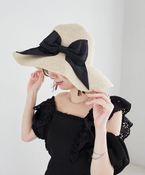 MAJESTIC LEGON / マジェスティックレゴン ハット | コンパクトウォッシャブルリボンハット | 詳細1