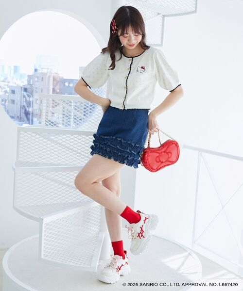 MAJESTIC LEGON / マジェスティックレゴン スニーカー | ハローキティ デコリボンスニーカー | 詳細4