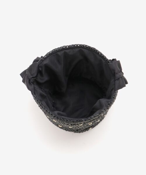 MAJESTIC LEGON / マジェスティックレゴン トートバッグ | 雑材スタッズフリルバッグ | 詳細10