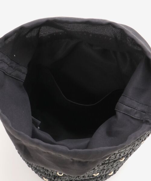 MAJESTIC LEGON / マジェスティックレゴン トートバッグ | 雑材スタッズフリルバッグ | 詳細11