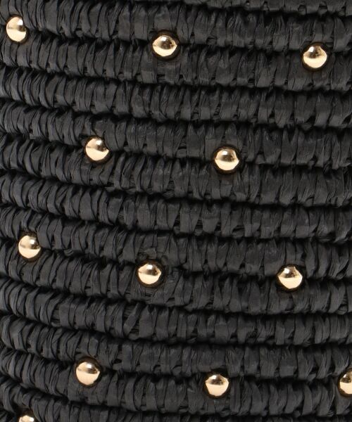 MAJESTIC LEGON / マジェスティックレゴン トートバッグ | 雑材スタッズフリルバッグ | 詳細13