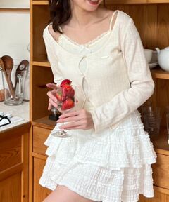 MAJESTIC LEGON / マジェスティックレゴン カットソー | キャミレイヤードライクカットトップス