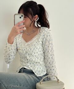 MAJESTIC LEGON / マジェスティックレゴン カットソー | キャミレイヤードライクカットトップス