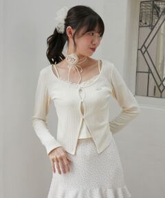 MAJESTIC LEGON / マジェスティックレゴン カットソー | キャミレイヤードライクカットトップス